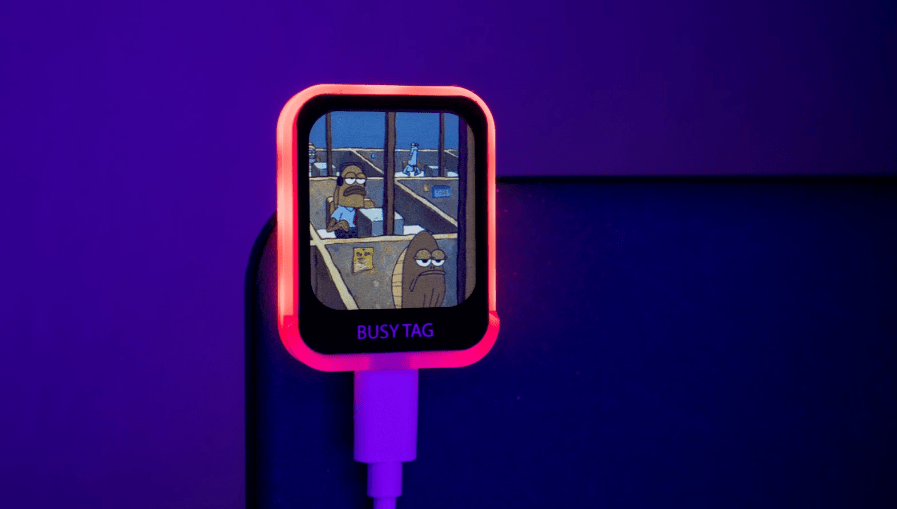 Busy Tag Workplace Expression Display&nbsp;Device