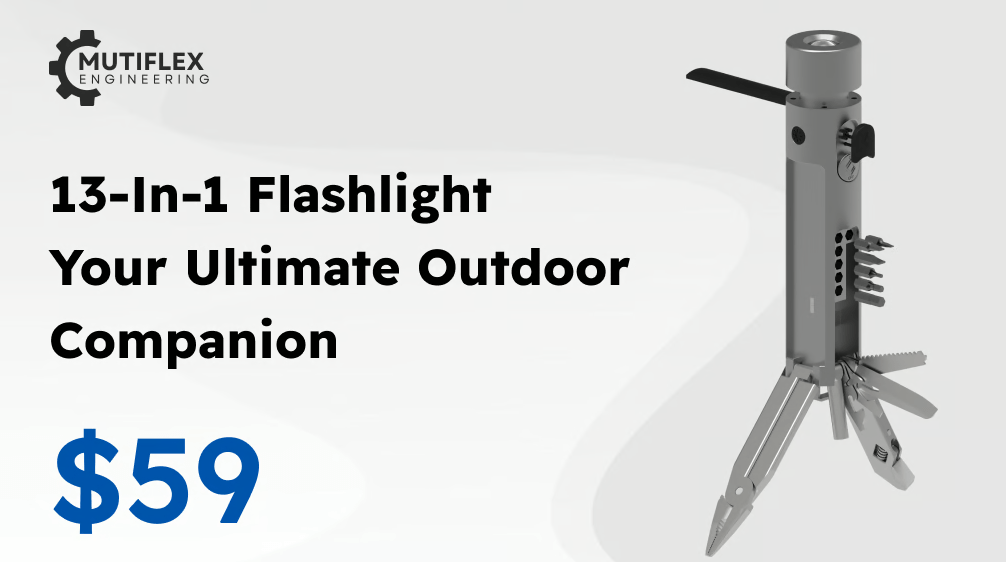 MutiFlex: 13-in-1 Flashlight, Your Ultimate EDC&nbsp;Companion