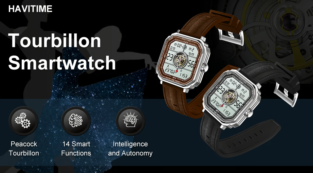 HAVITIME: Mechanical Brilliance of the Tourbillon Smartwatch
