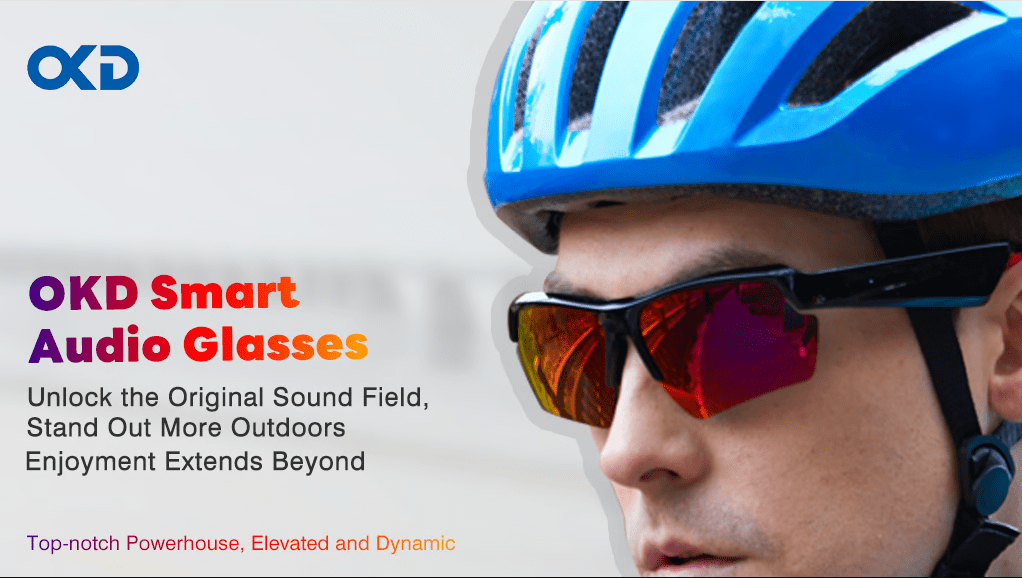 OKD: World 1st Audio Cycling Glasses with Hall&nbsp;Switch
