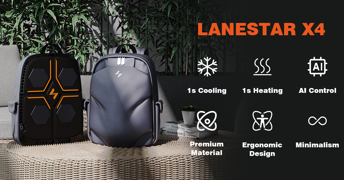 LANESTAR X4: The Ultimate Smart Backpack for All Climates