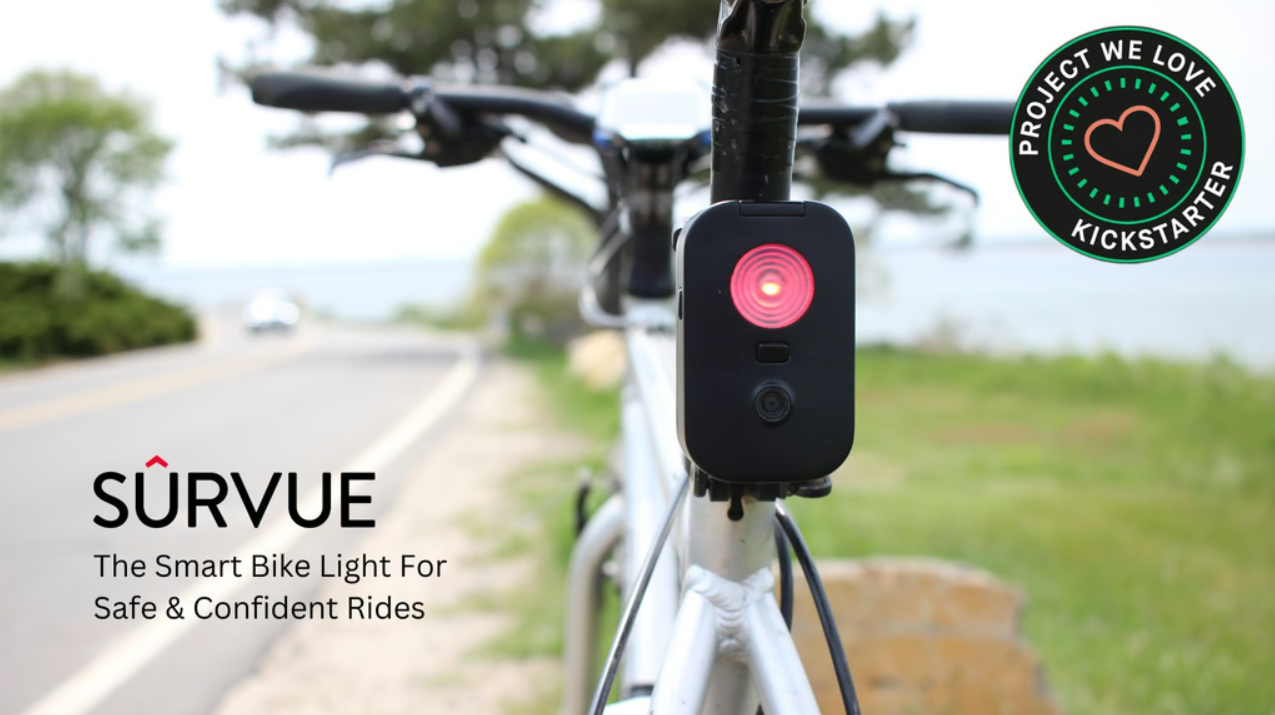 Survue Smart Bike Light: Advanced 3D Vehicle Detection